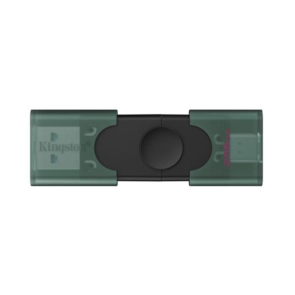 KINGSTON TECHNOLOGY DataTraveler DuoG2 256GB USB-A + USB-C 3.2 Gen 1  Con doppio cappuccio mobile USB-A/C