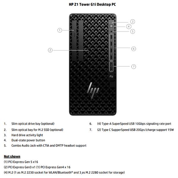 Z1 G1i Tower Workstation AI 4