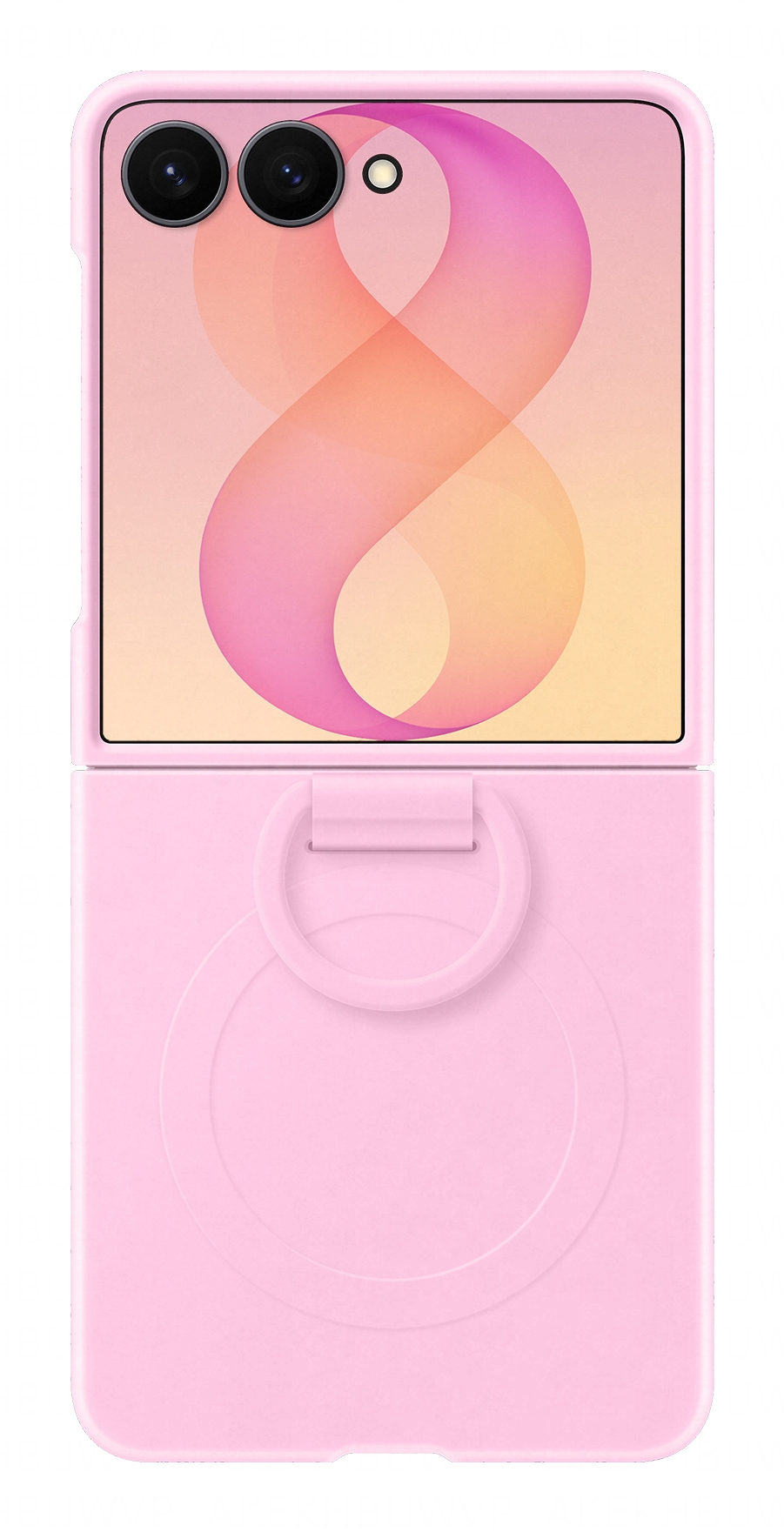 SAMSUNG CELLULARI SILICONE RING COVER VIOLET FLIP8