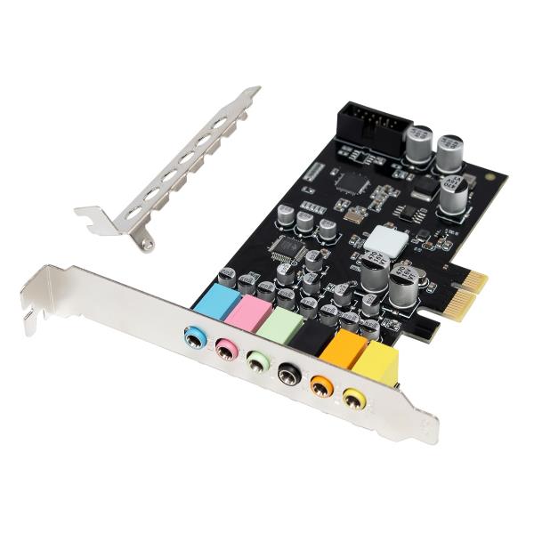 CONCEPTRONIC SCHEDA AUDIO PCIe Definition, 7.1 canali, Uscita SPDIF, Supporto Driver ASIO