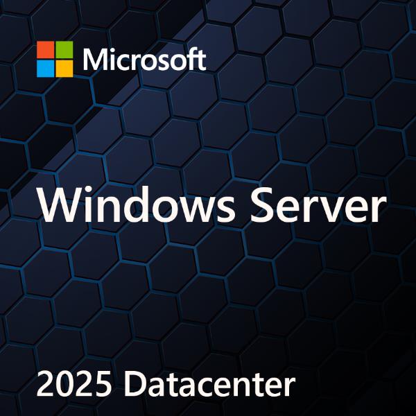 MICROSOFT OEM Windows Svr Datacntr 2025 64Bit Italian 1pk DSP OEI DVD 24 Core