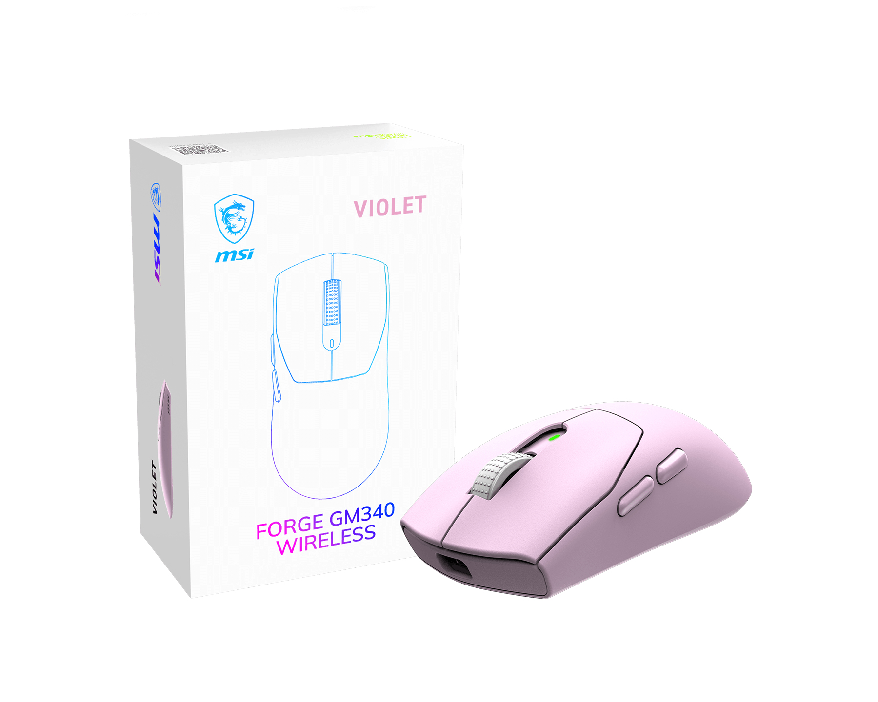 MSI COMPONENTS FORGE GM340 W VIOLET