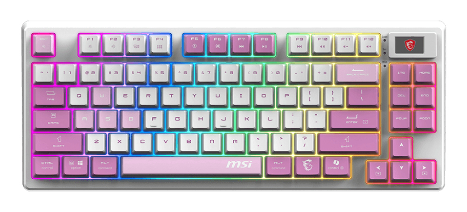 MSI COMPONENTS FORGE GK600 TKL W VIOLET IT