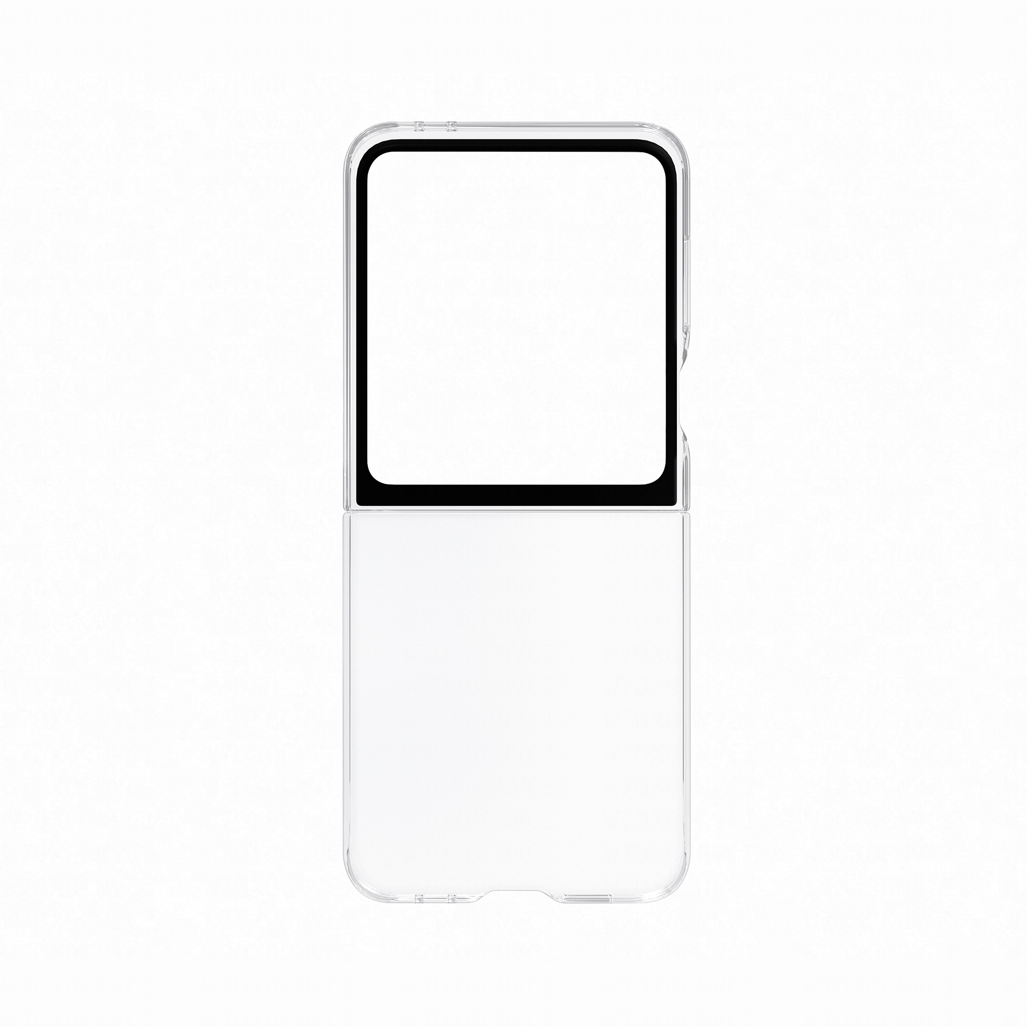 SAMSUNG CELLULARI CLEAR CASE SMAPP FLIP6 TRASP