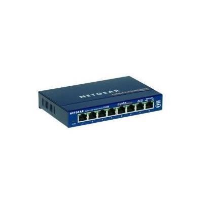 NETGEAR NETGEAR GS108GE Switch Unmanaged 8 porte Gigabit,Garanzia a vita+NBD