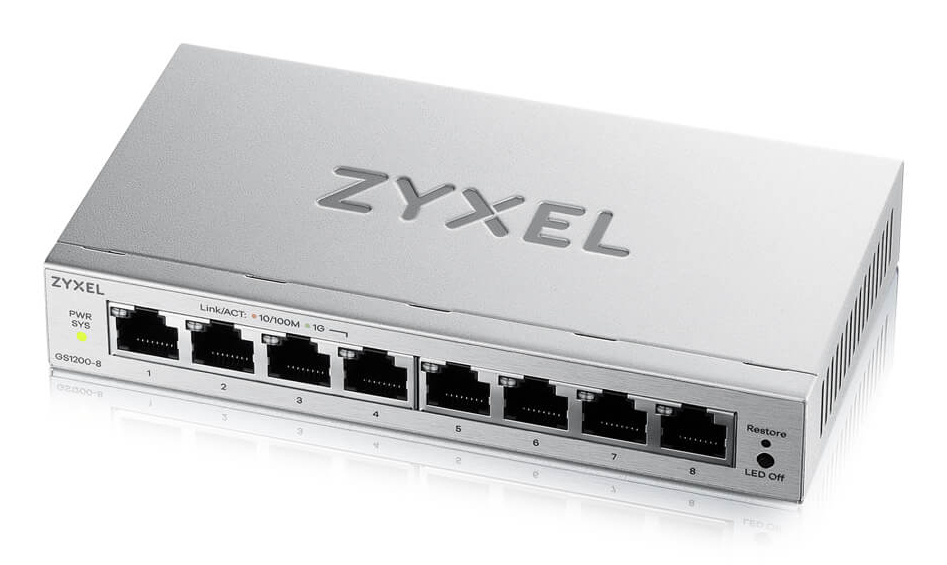 ZYXEL SWITCH SMART 8 PORTE GIGA