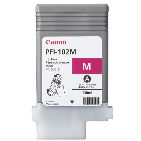 Canon PFI-102M CARTUCCIA MAGENTA PER IPF 500 GRAFICA 130ML