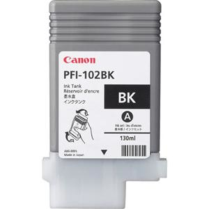 Canon PFI-102BK CARTUCCIA NERO PER IPF 500 GRAFICA 130ML