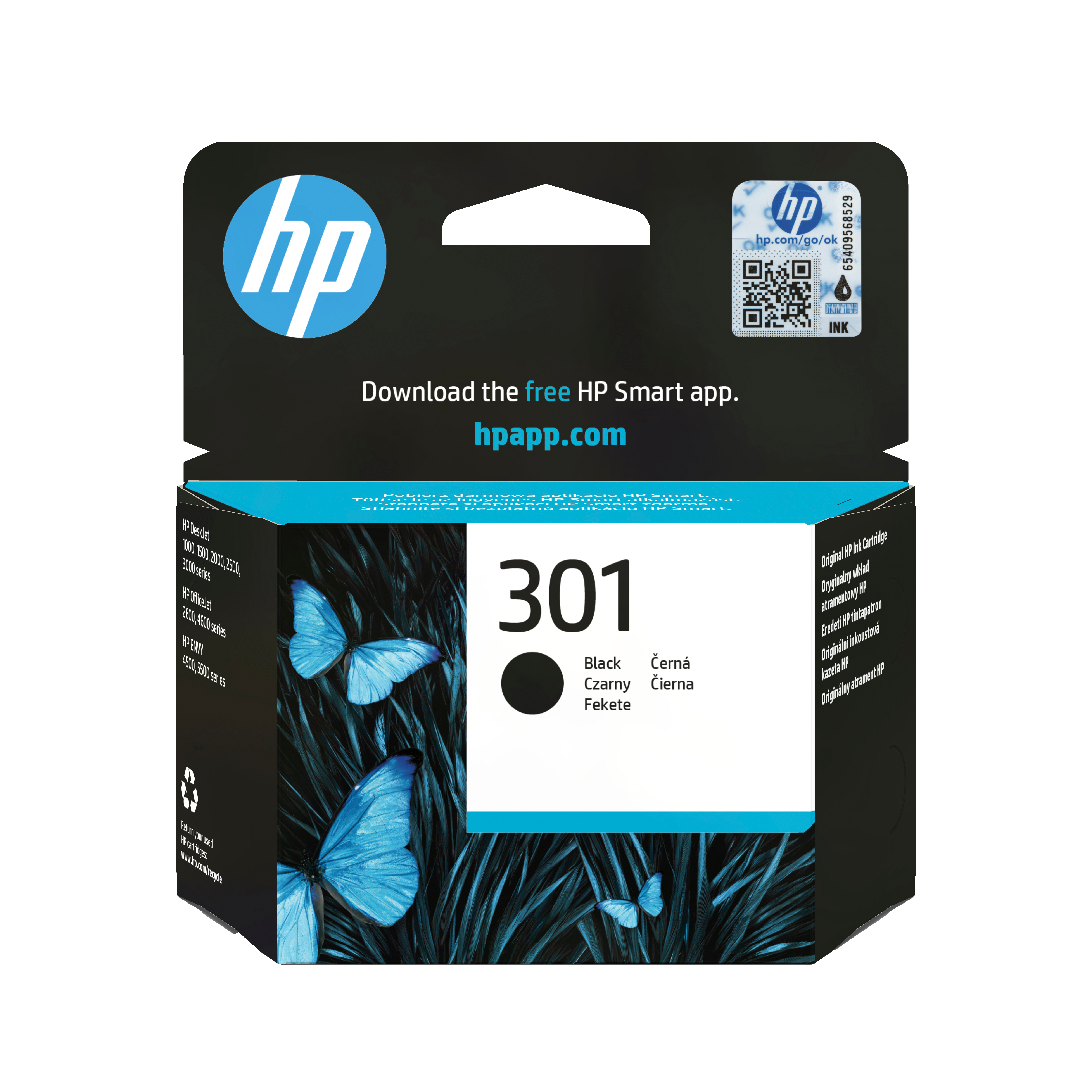 HP CARTUCCIA NERO N 301