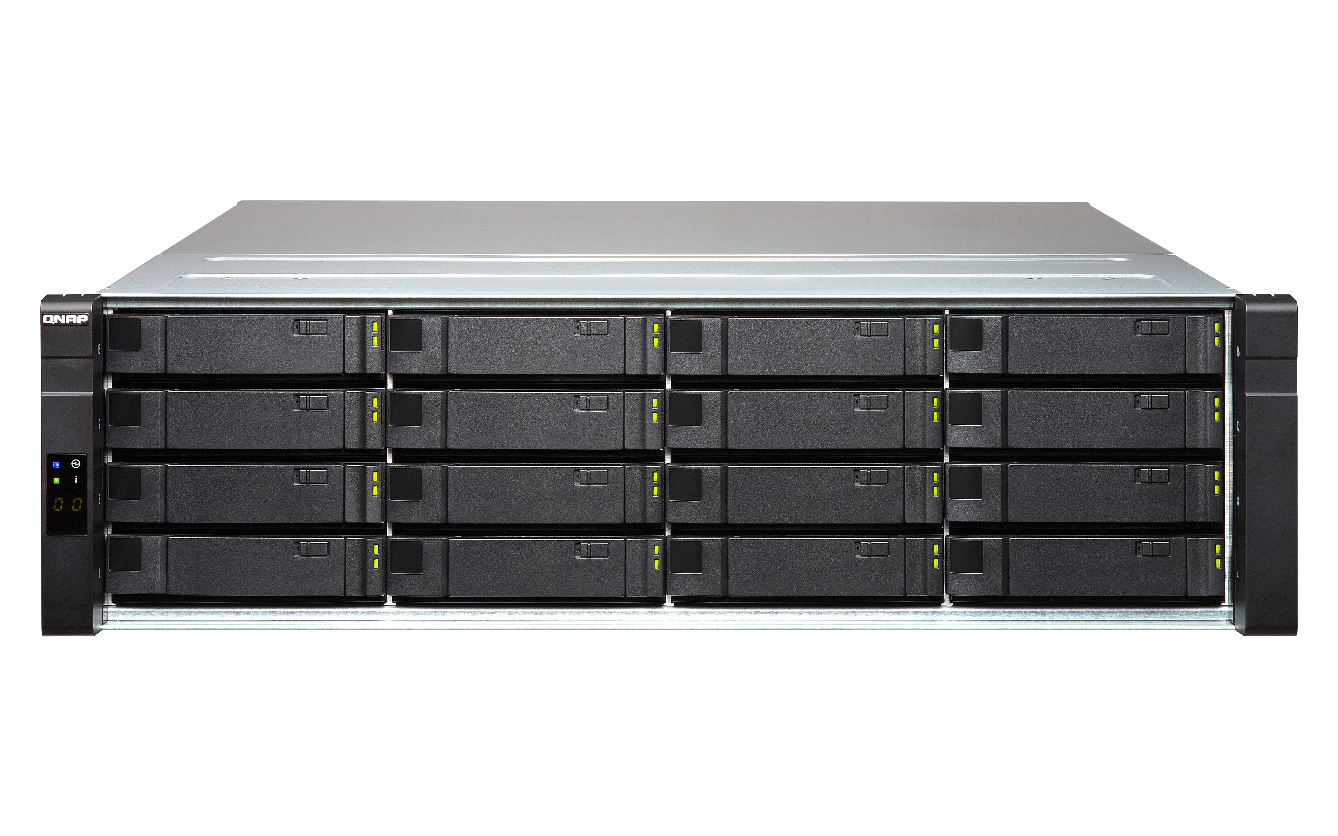 Qnap TS-H2490FU-7302P-128G 2U 24BAY 2.5IN NVME 16C/32T 3.0GHZ RPSU
