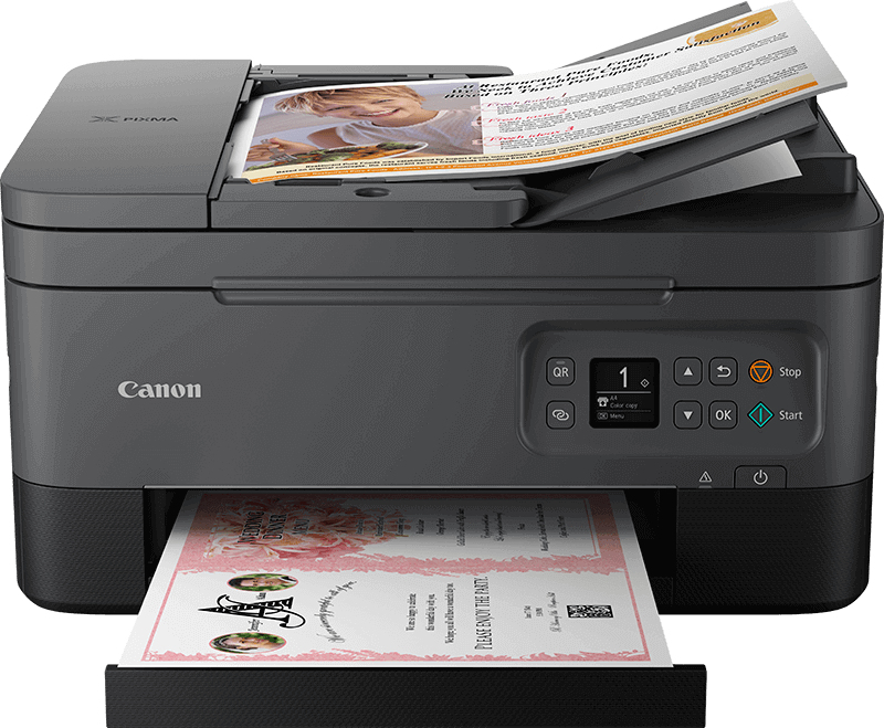 Canon PIXMA TS7450A BLACK INK A4 MFP SCATOLA APERTA E DANNEGGIATA