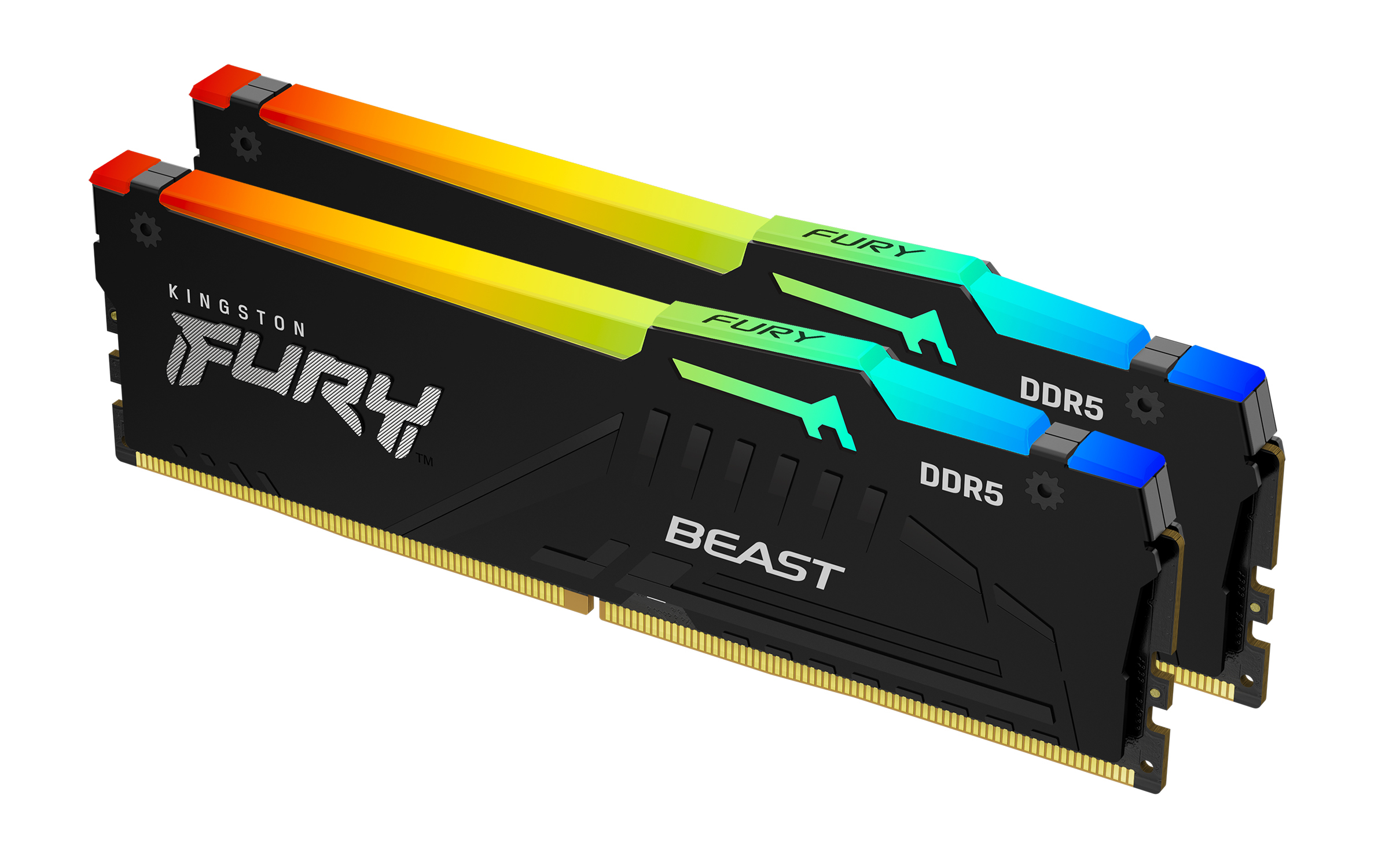 Kingston 16GB DDR5-6000MT/S CL36 DIMM (KIT OF 2) FURY BEAST RGB EXPO