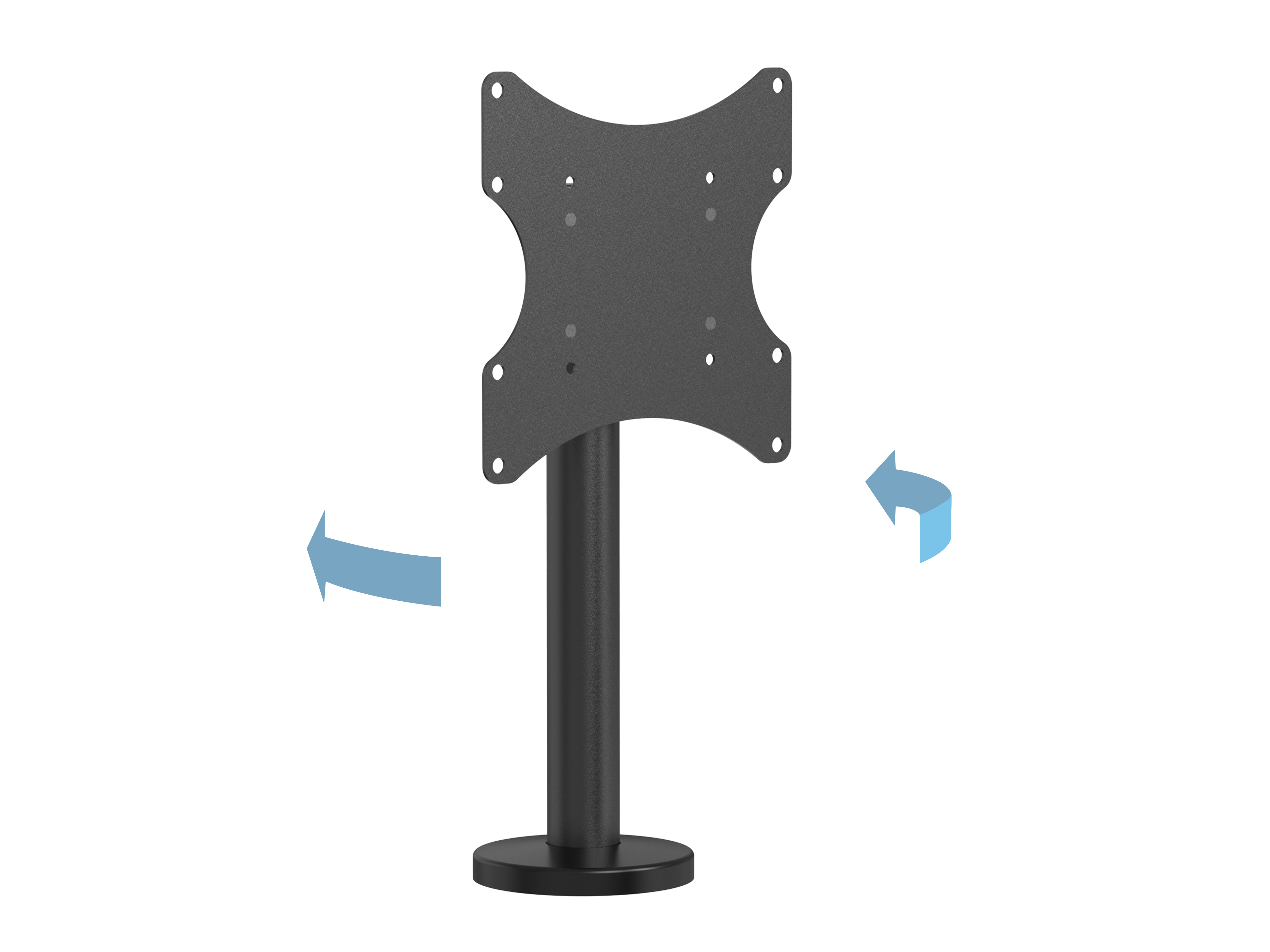 Multibrackets SUPPORTO DA TAVOLO 200X200 BOLT DOWN MAX 30KG. 43IN