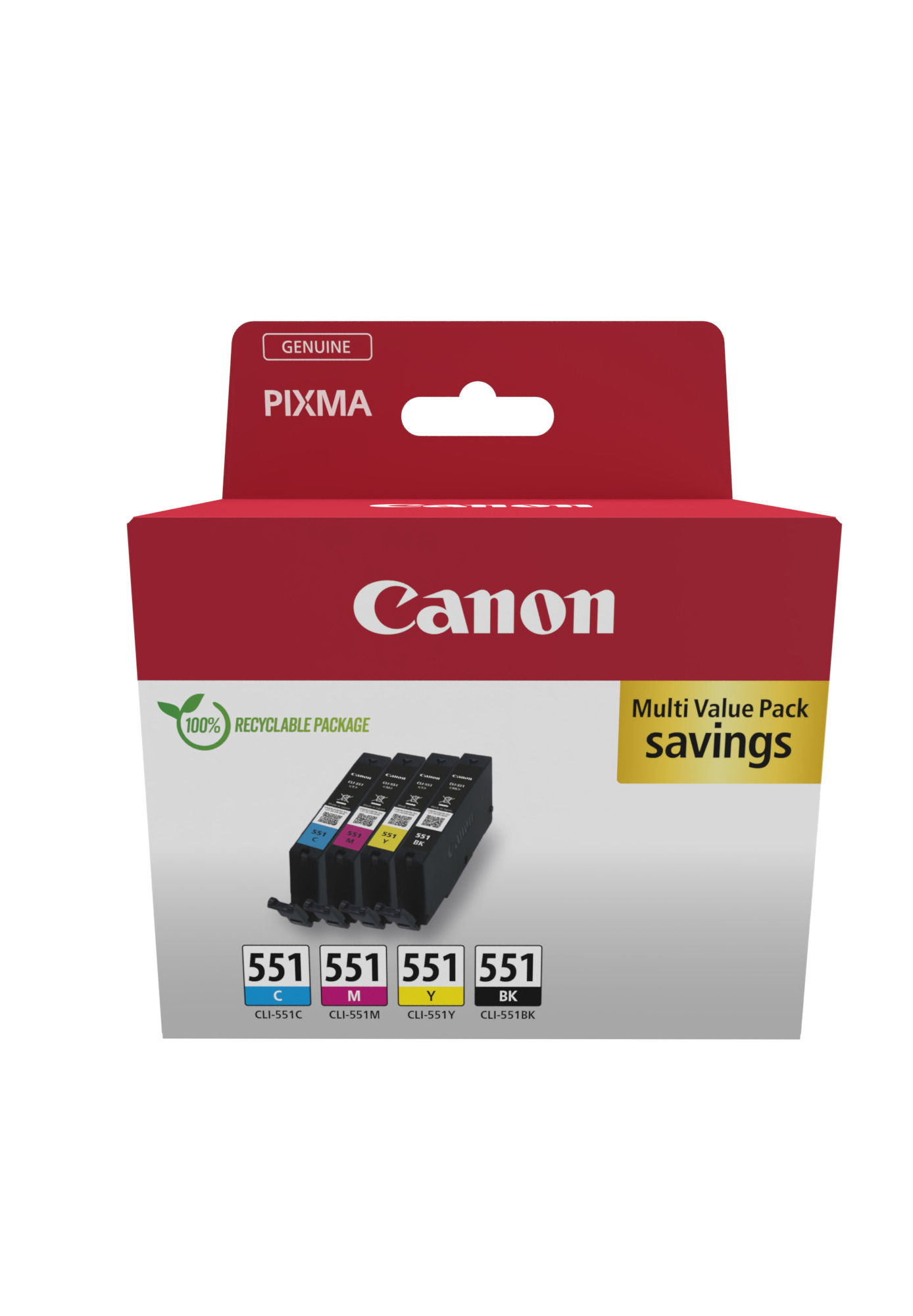 Canon CLI-551 C/M/Y/BK MULTI