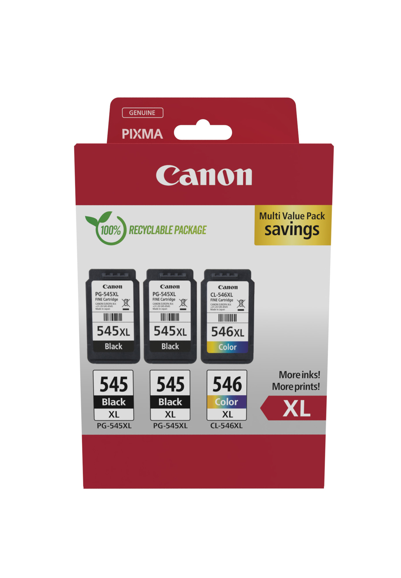 Canon PG-545XLX2/CL-546XL MULTI