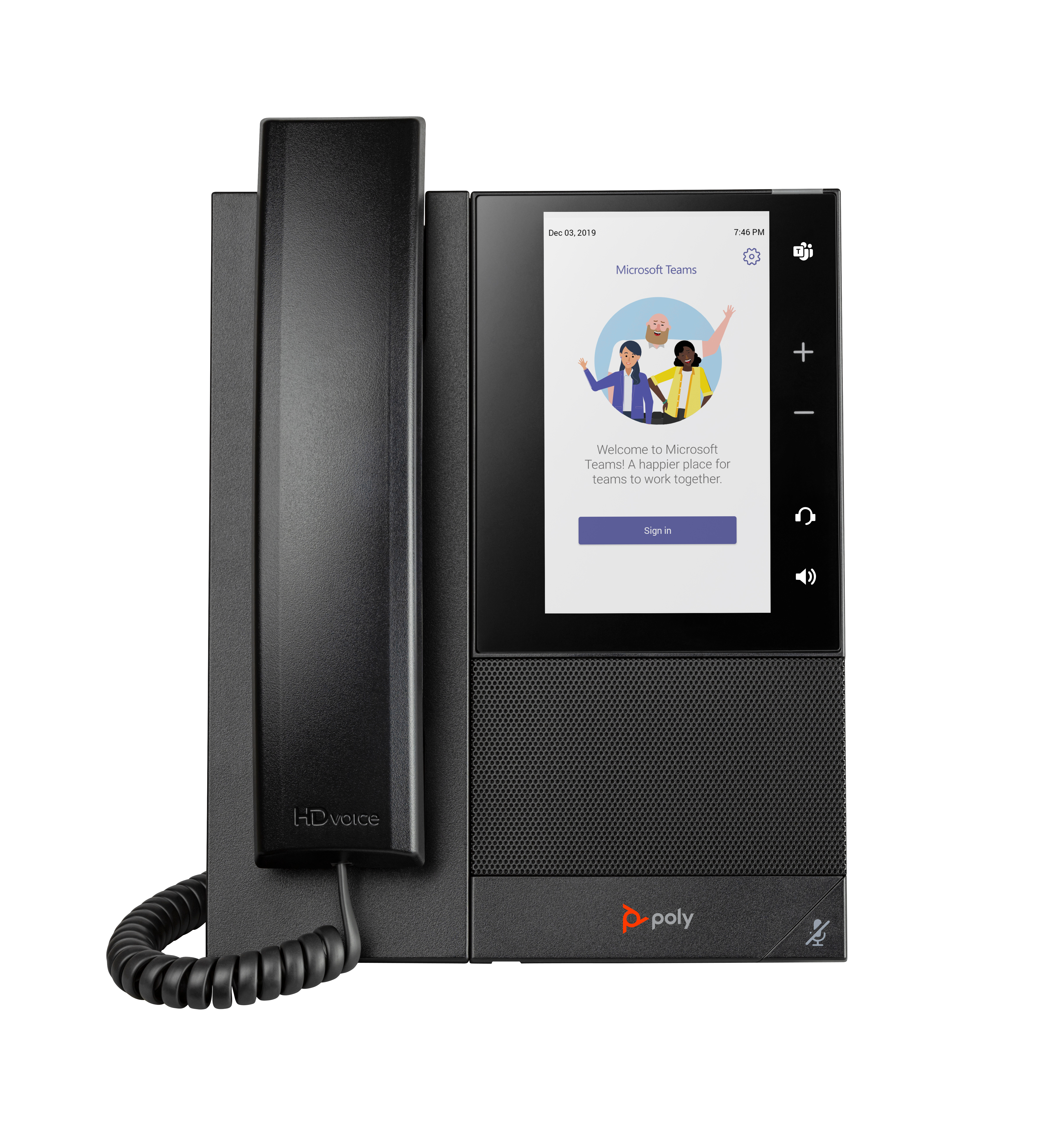 Poly CCX 505 MEDIA PHONE TEAMS POE .
