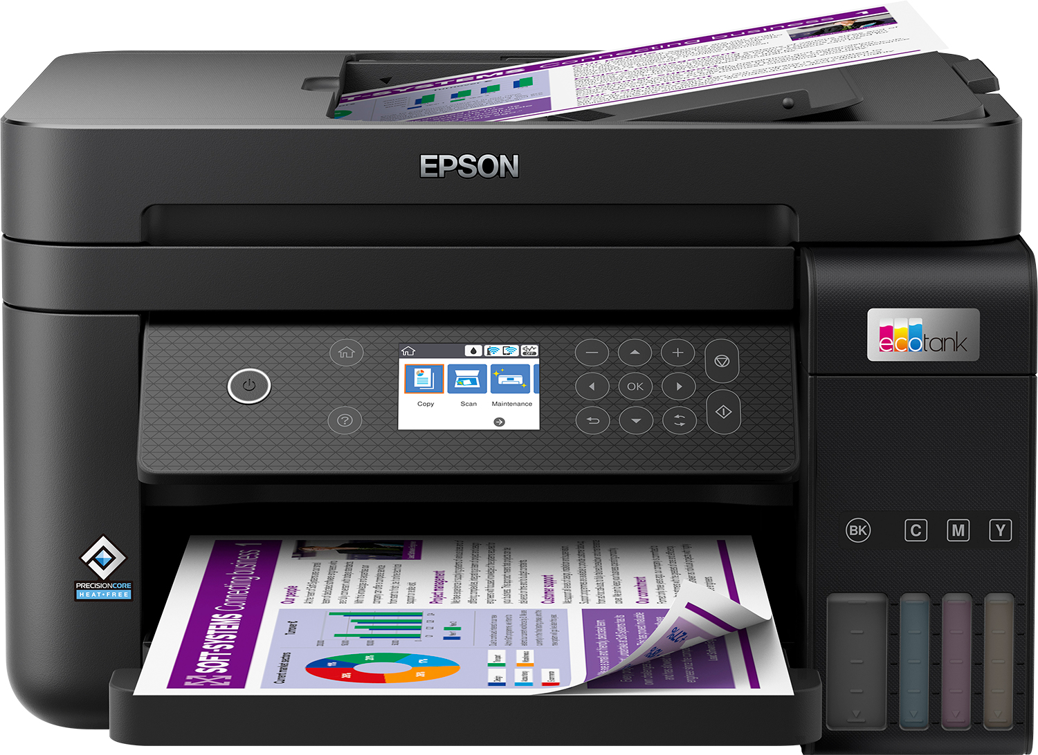 Epson ECOTANK ET-3850 INKJET PRINTERS SCATOLA APERTA E DANNEGGIATASCAT