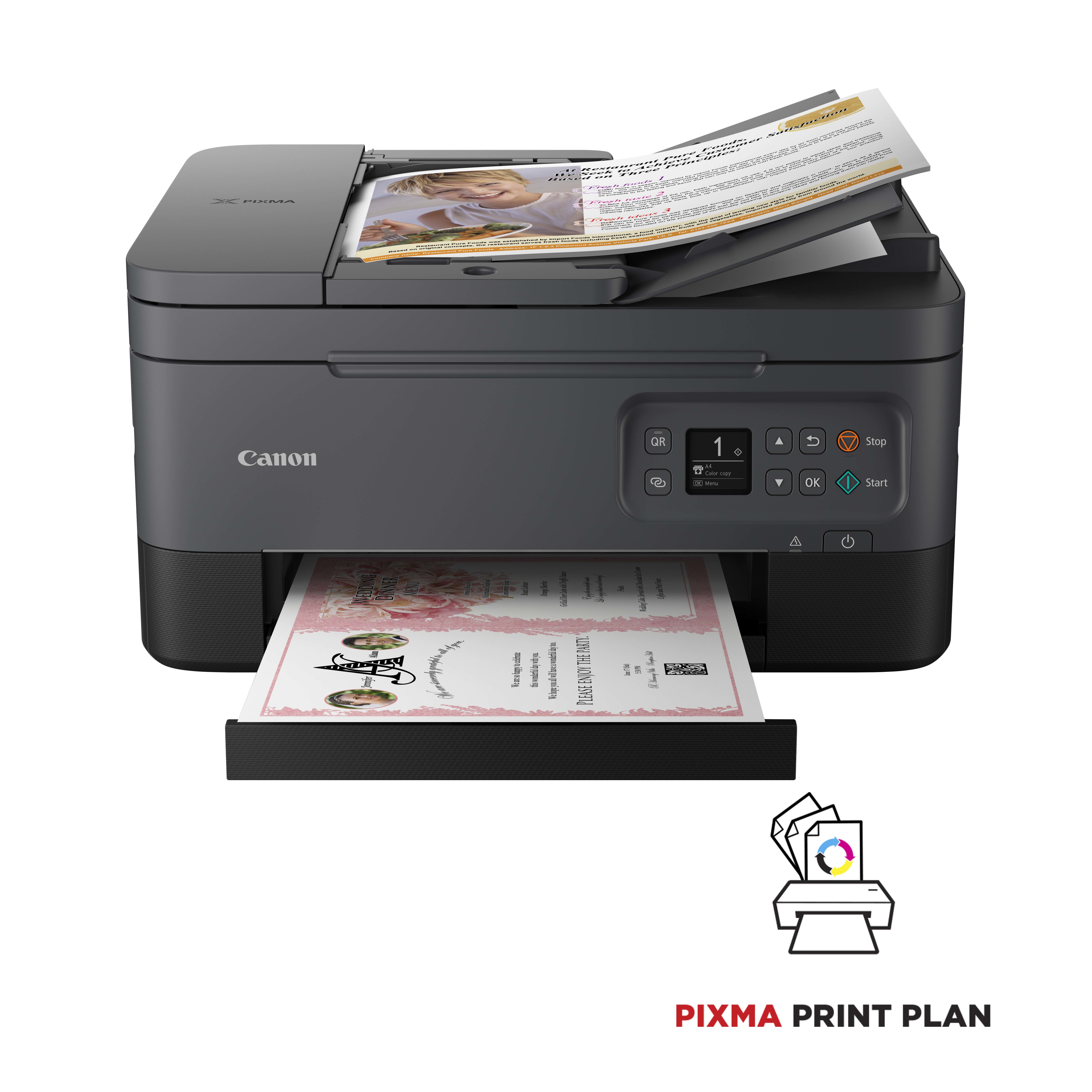 Canon PIXMA TS7450I BLACK SCATOLA APERTA E DANNEGGIATA