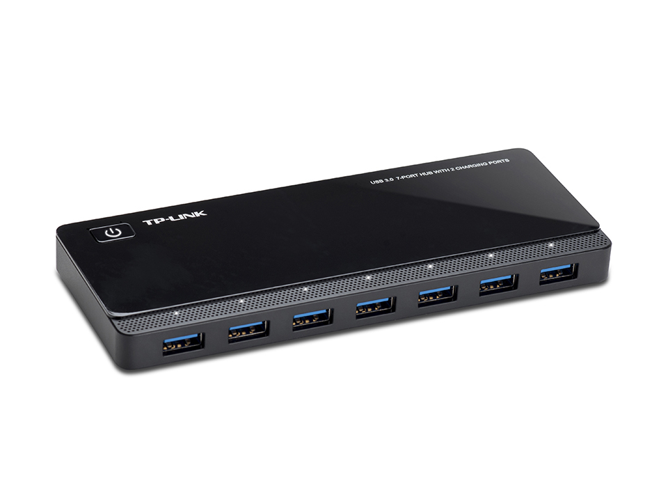 Tp-Link UH720 7 PORT USB 3.0 HUB W/ 2 PORTS