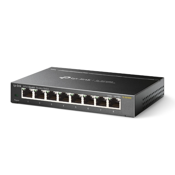Tp-Link TL-SG108 8-PORT METAL GB SWITCH 8 10/100/1000M RJ45 PORTS