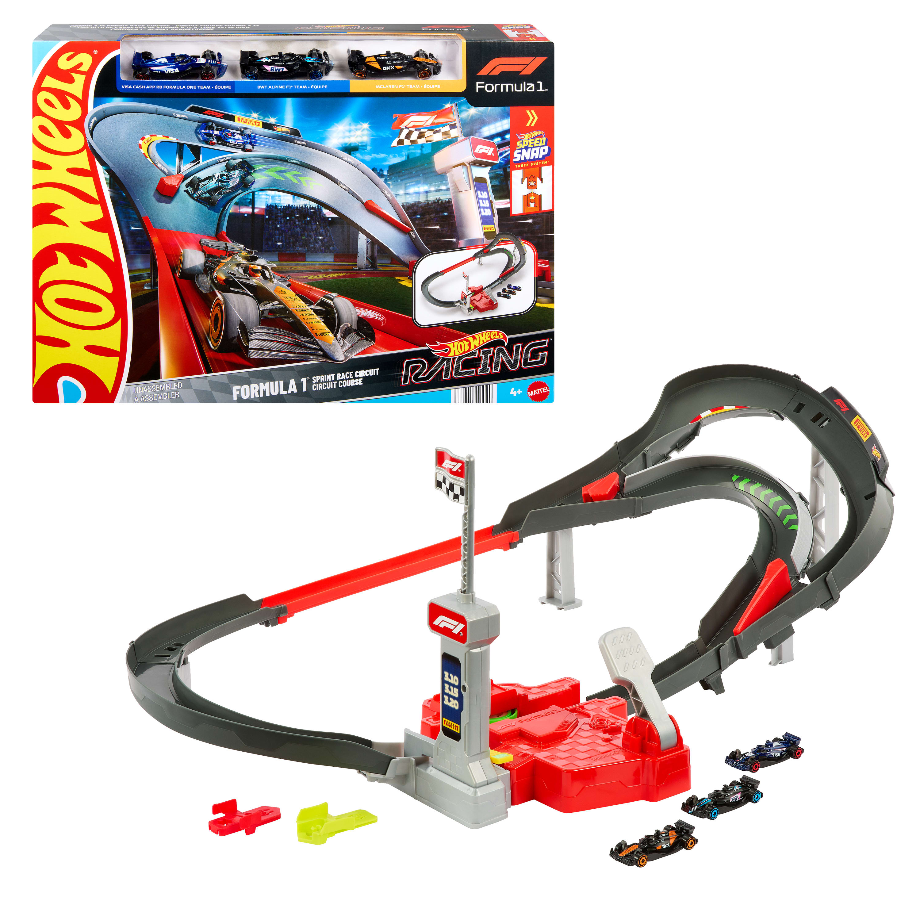 Mattel HW Racing F1® Circuito Super Sprint
