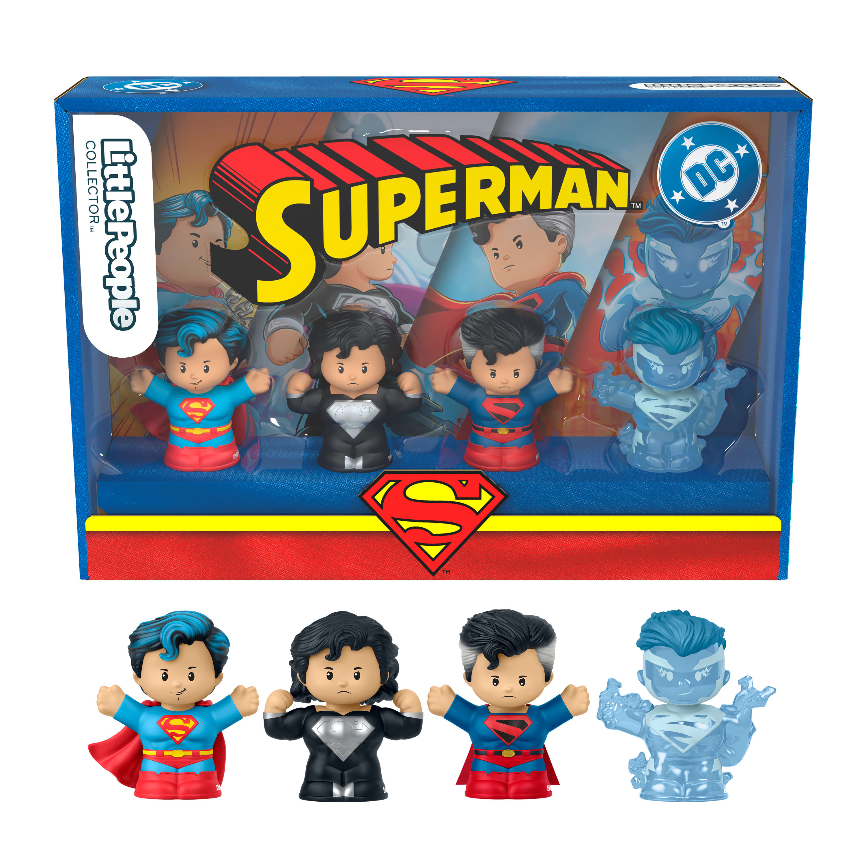 Mattel Little People Collector - Superman Through the Ages