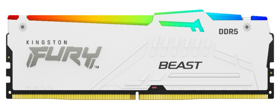 KINGSTON FURY 16GB 5200 DDR5 K2 BEAST WHITE RGB