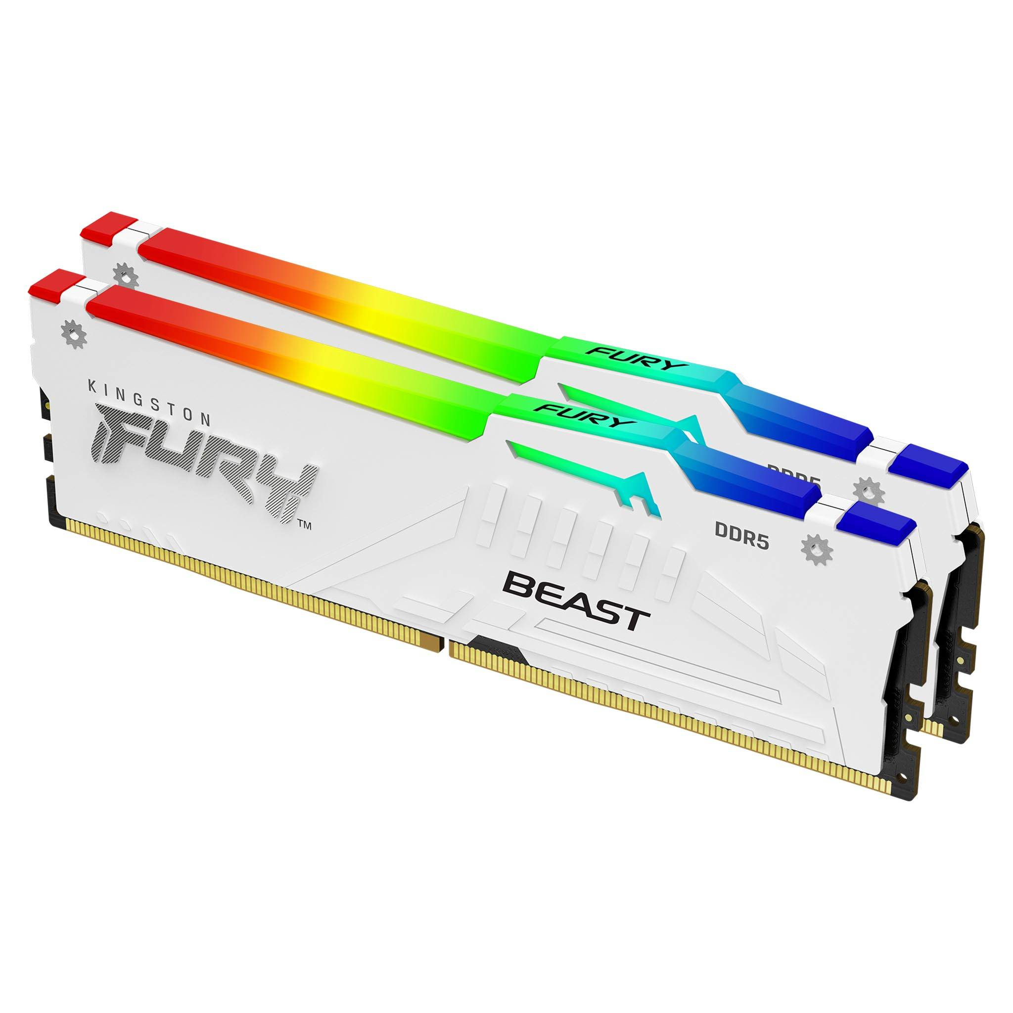 KINGSTON FURY 32 6800DDR5K2F BEAST WHITE RGB EXPO