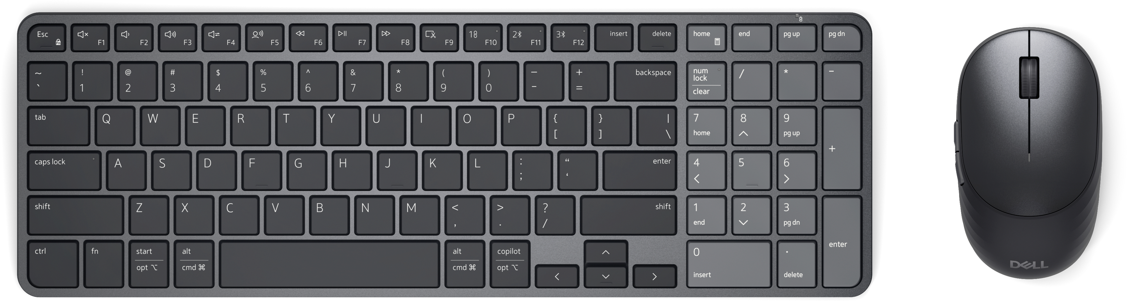 DELL PRO 7 RECHARGEABLE COMPACT KB+MOUSE