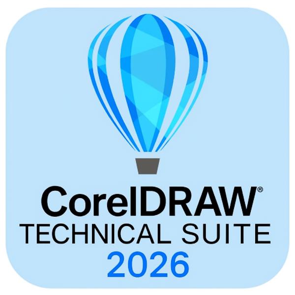 COREL CorelDRAW Technical Suite 2026 Licenza EDU Perpetua + 1Y manutenzione (fascia ordine da 1 a 4 quantità)
