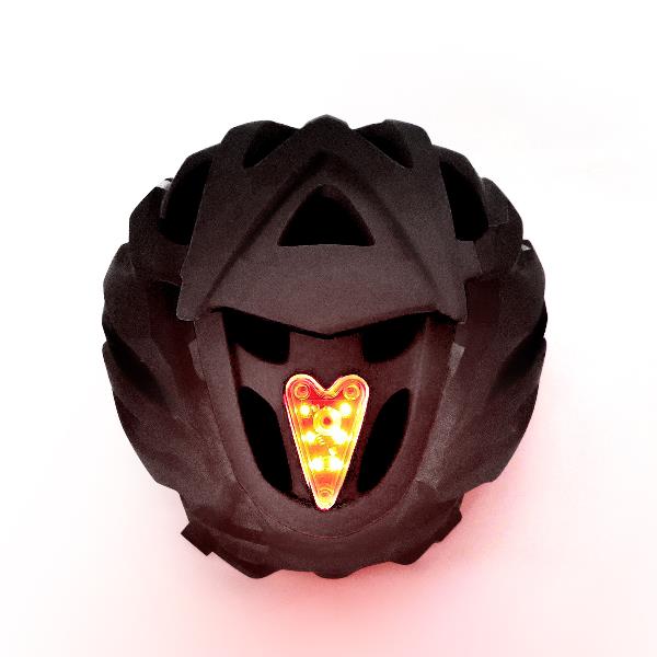 NILOX - Casco Adulto con Luce Led, per bici e monopattini 3