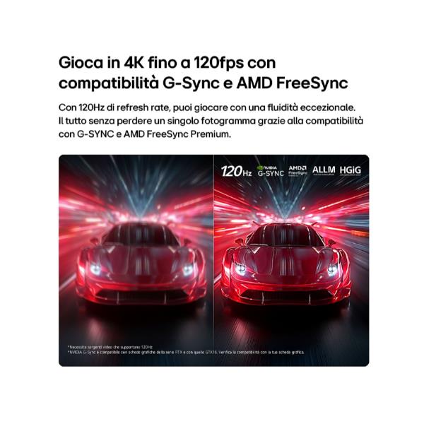 48 OLED AI B6 4K ULTRA HD WEBOS26 - PIEDINI LATERALI 2