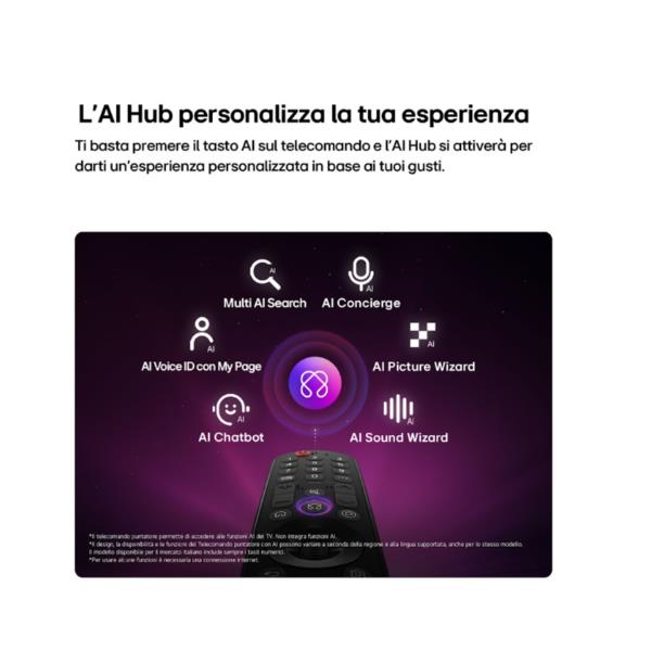 48 OLED AI B6 4K ULTRA HD WEBOS26 - PIEDINI LATERALI 7
