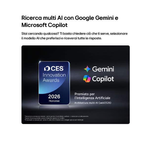 55 OLED AI B6 4K ULTRA HD WEBOS26 - PIEDINI LATERALI 3