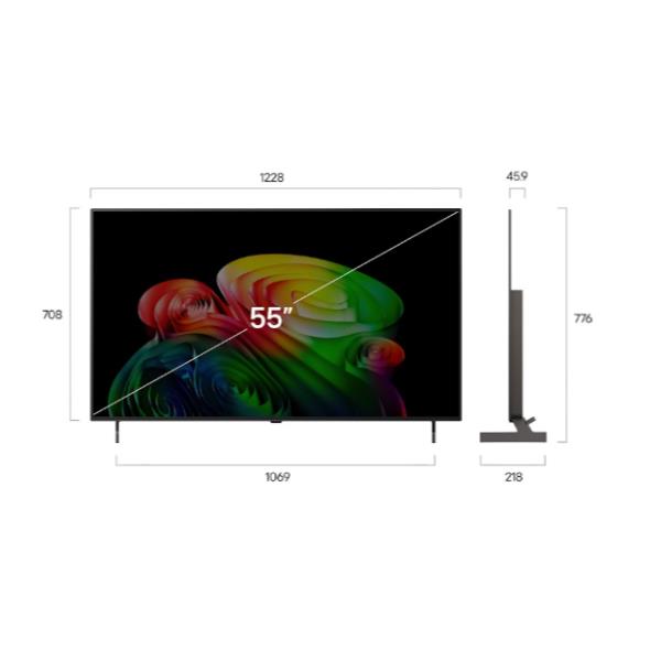 55 OLED AI B6 4K ULTRA HD WEBOS26 - PIEDINI LATERALI 6