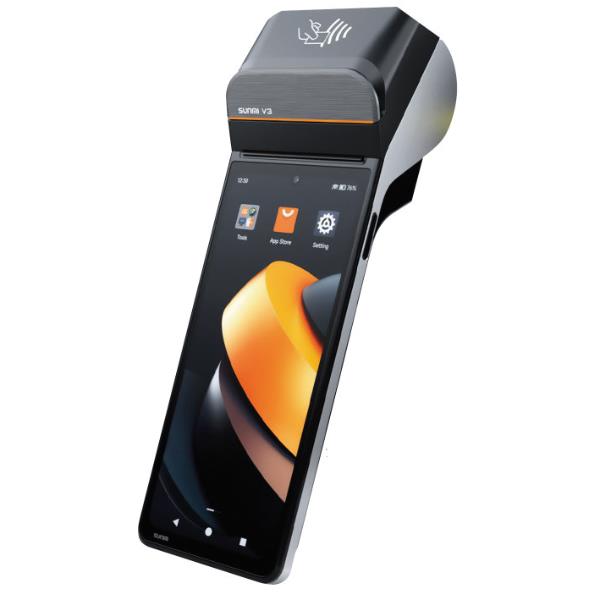 V3 DISPLAY 6,75" , WIFI, 4G, BTLE, 3GB/32GB, DOPPIA CAM, STAMPANTE 58MM, NFC, ANDROID 13 NO GMS 4