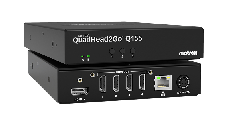 MATROX QUADHEAD2GO Q155 4K