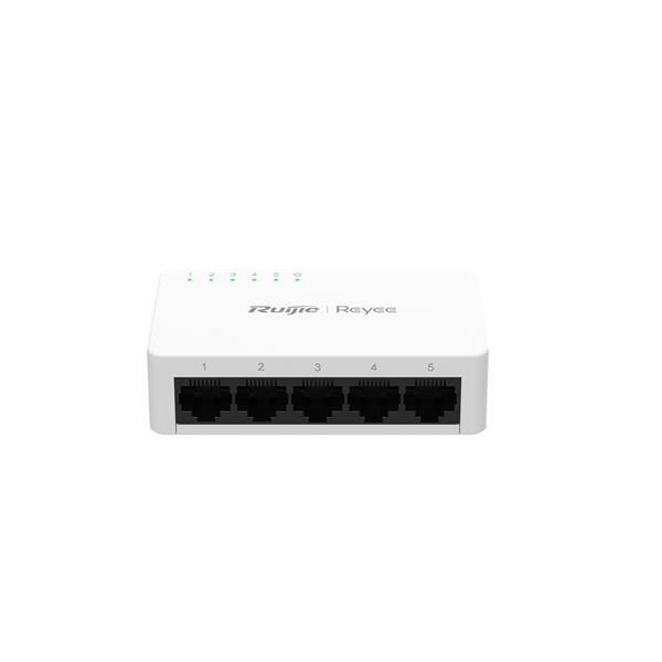 RUIJIE NETWORKS Reyee Switch unmanaged 5xGE con case in plastica