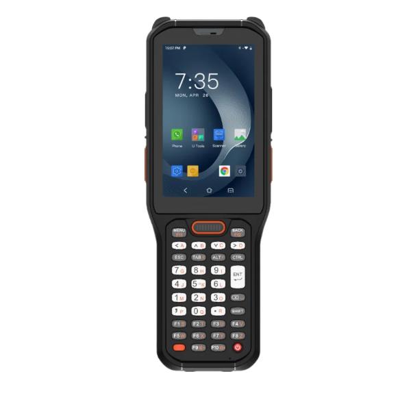RT40, DISPLAY 4”, ANDROID 13 (AER), OCTA-CORE 2.45GHZ, 2D SCANNER SE5800, 4G, WIFI 6, BT 5.0, 4/64GB, TASTIERA 38 TASTI, IP68, COLD CHAIN, ALIMENTATORE, USB, HANDSTRAP INCLUSI 3