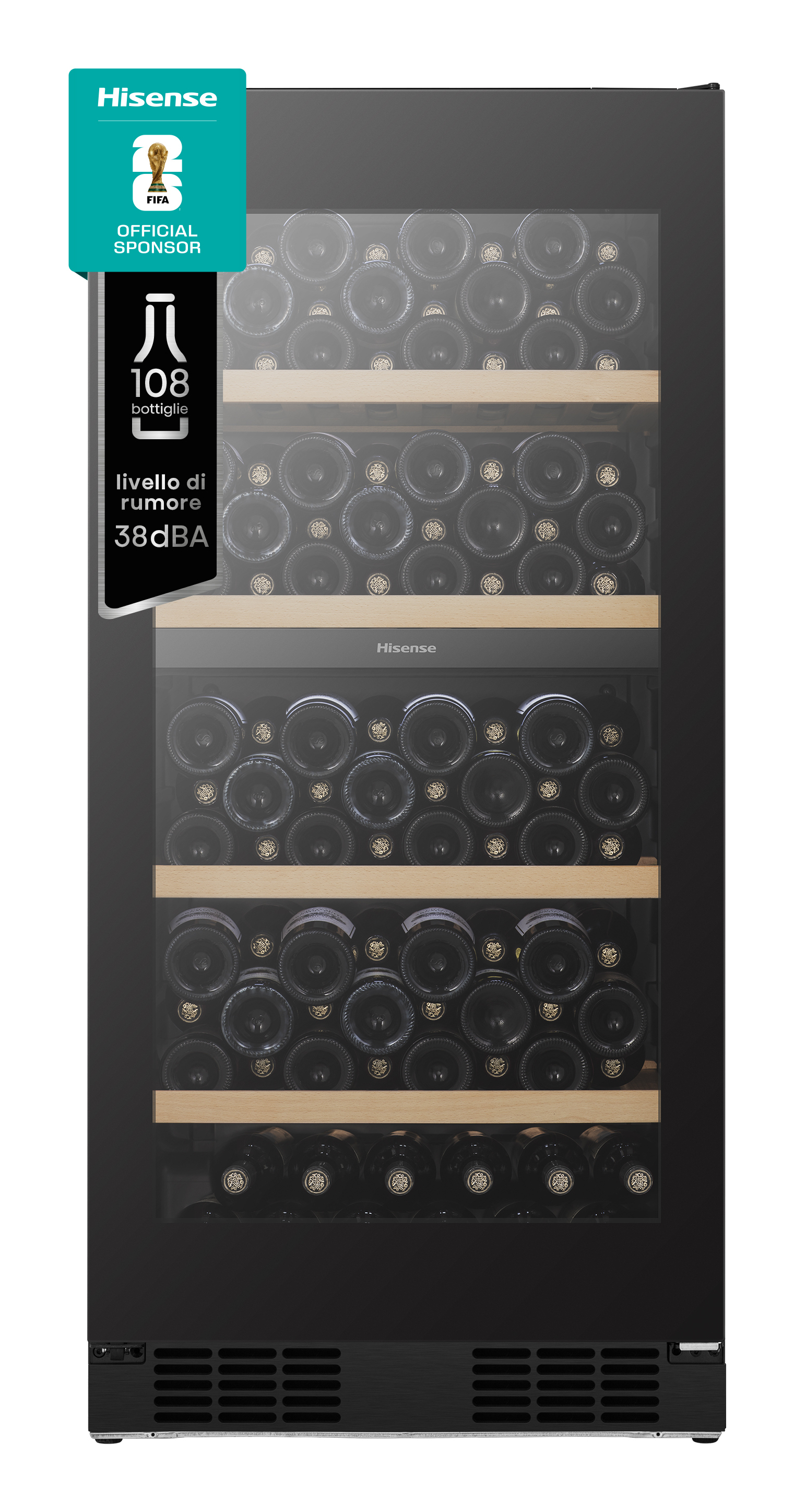 HISENSE ELETTRODOMESTICI CANTIN 108 BOTTIGLIE