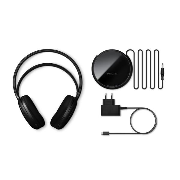 PHILIPS TV & AUDIO CUFFIE OVER-EAR PER TV - WIRELESS CON BASE