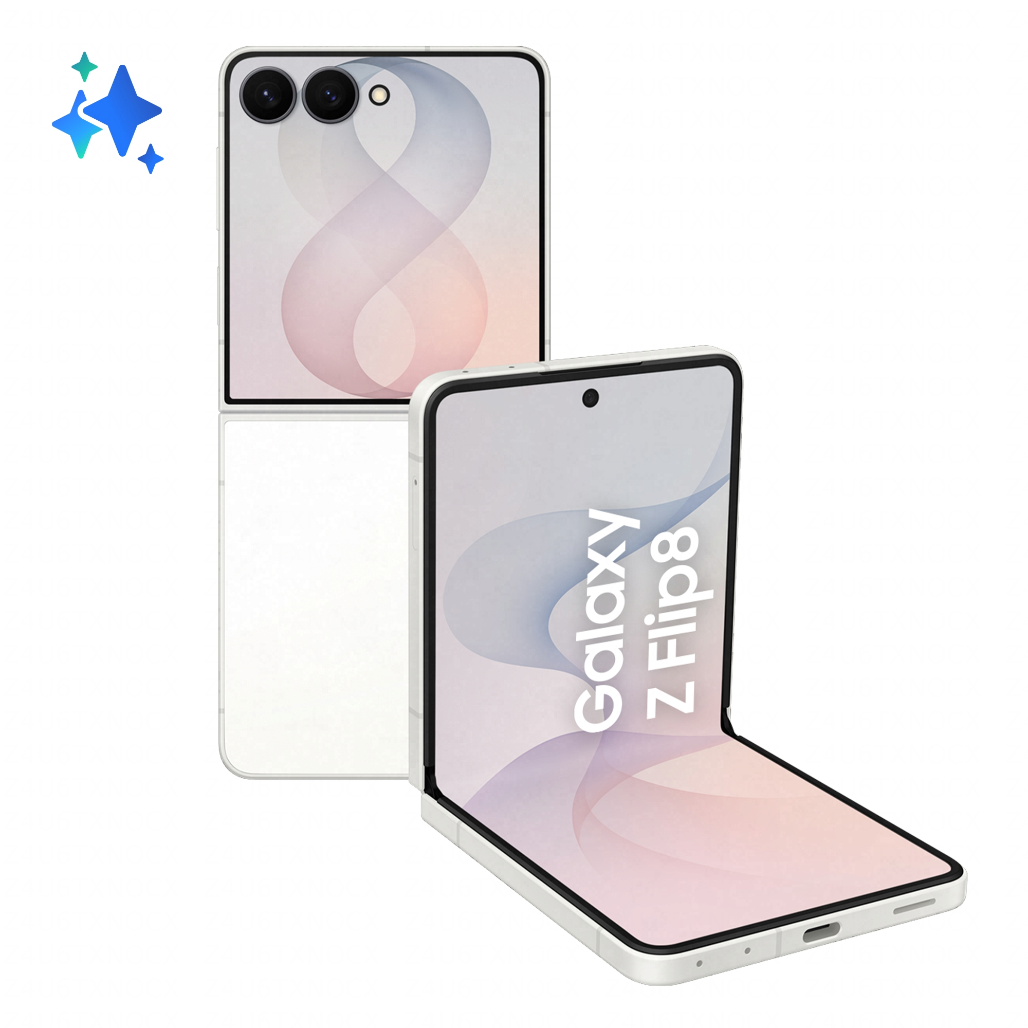 SAMSUNG CELLULARI GALAXY Z FLIP8 12+512GB CREAM