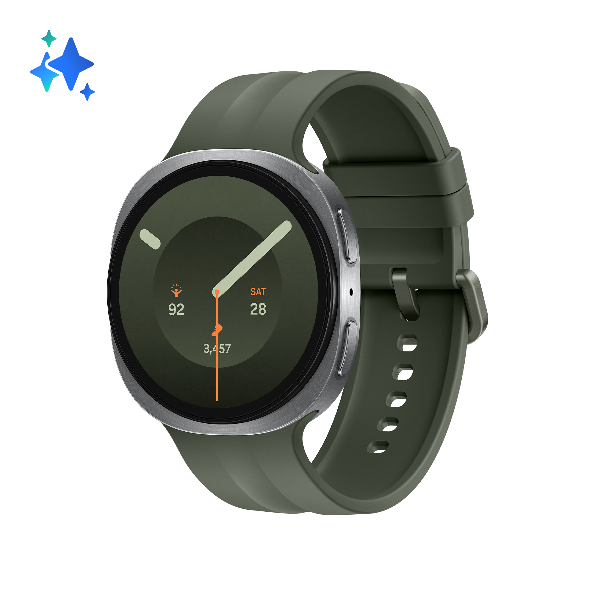 SAMSUNG CELLULARI GALAXY WATCH9 44MM BT SILVER