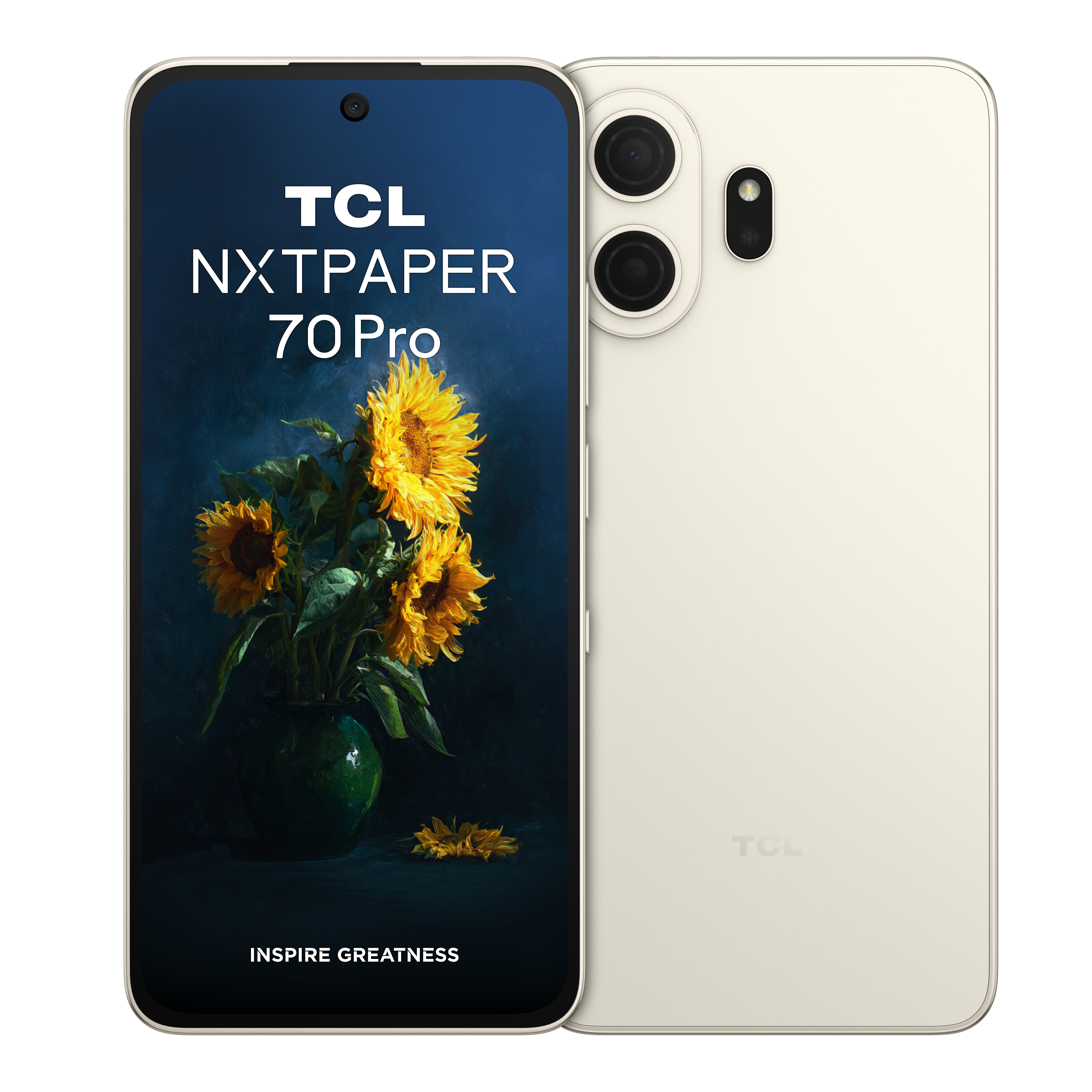 TCL MOBILE TCL NXTPAPER 70 PRO 5G 8/256GB VERSION NEBULA GOLD - SMARTPHONE