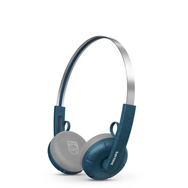 PHILIPS TV & AUDIO CUFFIE ON EAR WIRELESS VERDE/AZZURRO THE RINGO