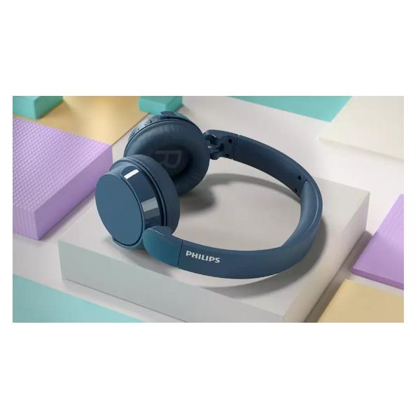 PHILIPS TV & AUDIO CUFFIA OVER-EAR WIRELESS BASS+ BLUE