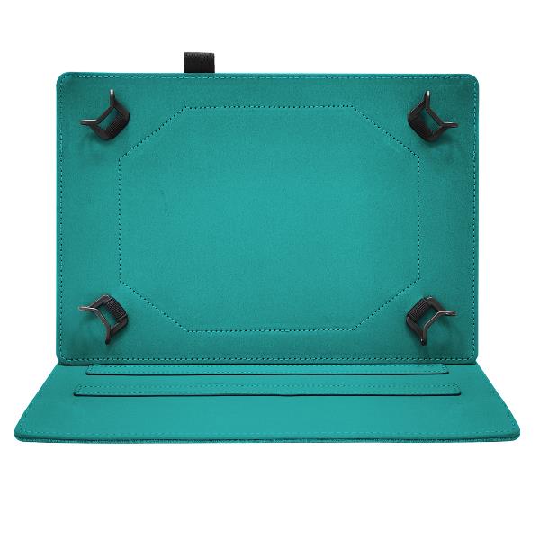UNIFOLIOTAB11 - Custodia universale a libro magnetica di colore nero con Tastiera Wireless compatibile con i Tablet fino a 11" dimensione display 2
