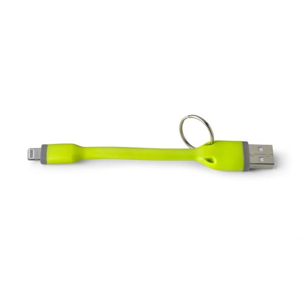 USBLIGHTKEY - Cavo USB-A a Lightning, dimensioni ridotte 12 centimetri, potenza massima 12 Watt, certificazione "MFI" 2