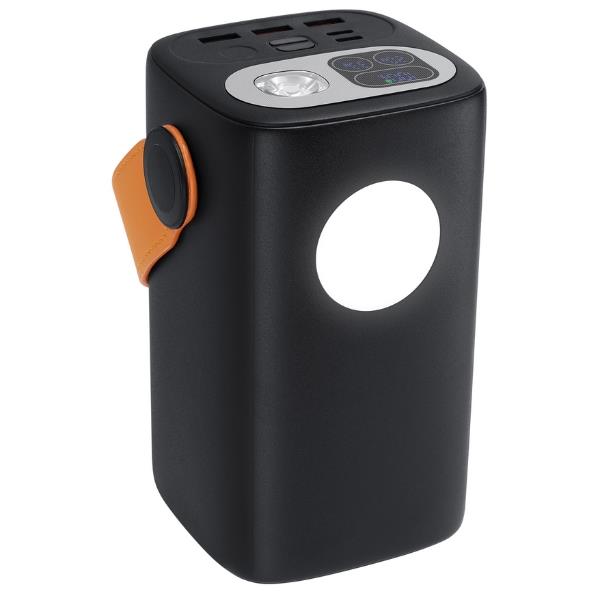 Power Bank 60.000 mAh supporto QC 3.0 e PD 100W, dotato di luci da campeggio integrate. 2