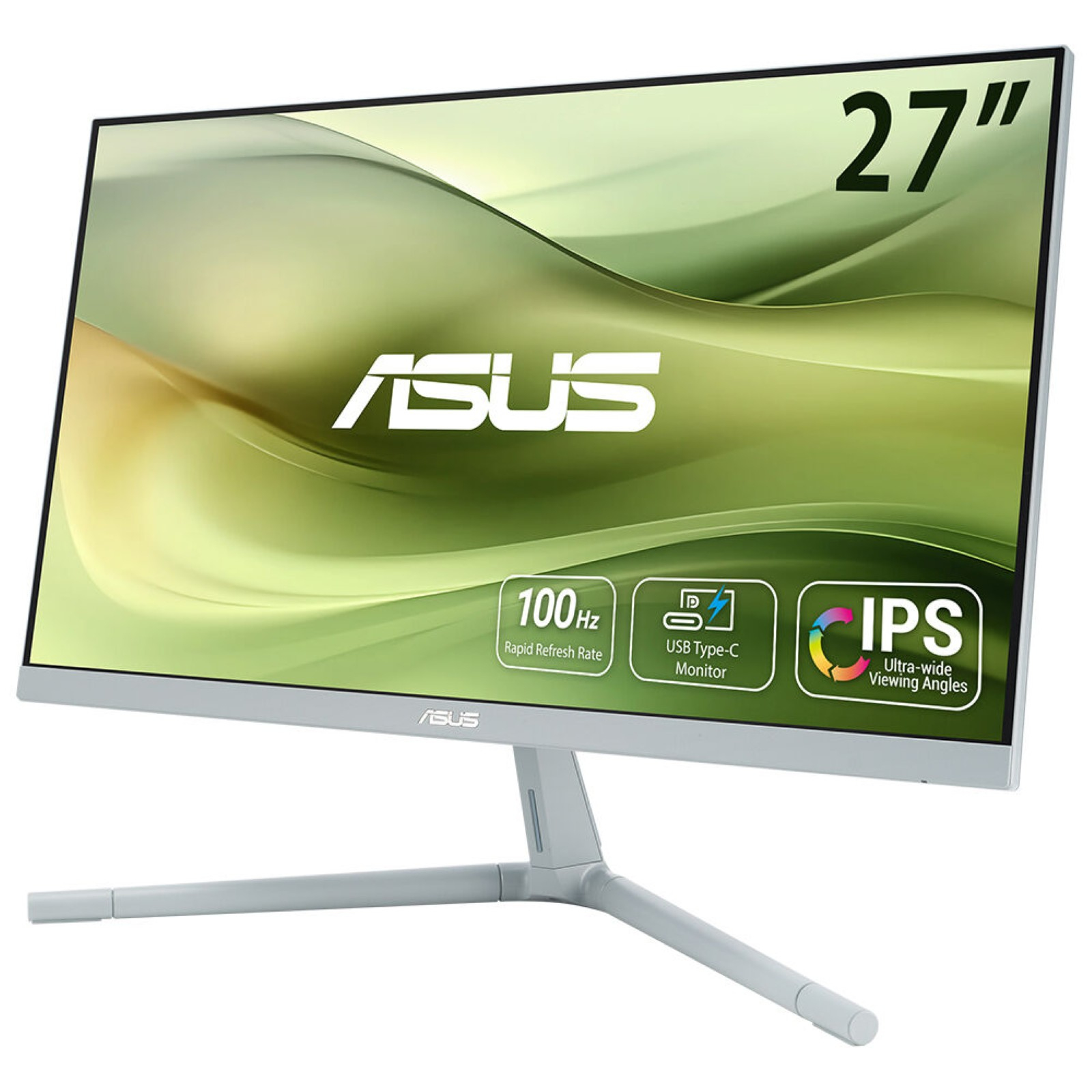 ASUS MONITOR Eye Care Gaming Monitor – 24 pollici FHD IPS Verde/Grigio